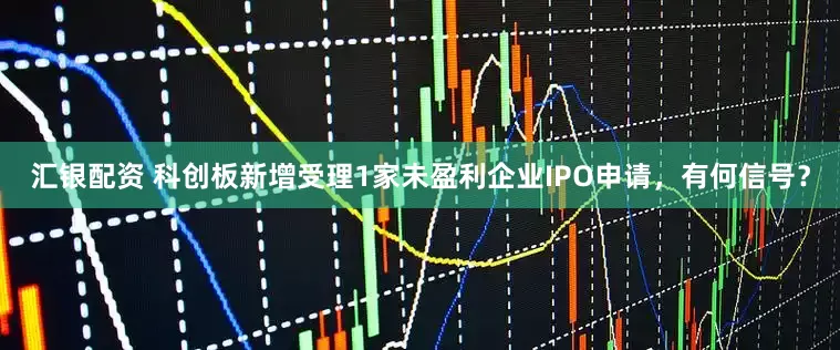 汇银配资 科创板新增受理1家未盈利企业IPO申请，有何信号？